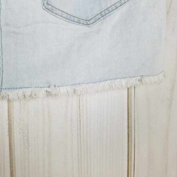 Forever 21 Boho Jean Mini Skirt - Picture 6 of 10